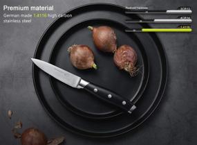 img 3 attached to Linoroso Kitchen Elegant Stainless Ergonomic