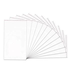 img 4 attached to 🛍️ 300 Pack of 4x6" Clear Self Sealing Cellophane Bags - Resealable Poly OPP Bags for Soap, Cookies, Bakery, Jewelry, Crafts, Candies, Candles, Soap, Gifts, and Decorative Purposes