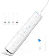 🦷 apiker power dental flosser: cordless oral irrigator with 4 modes and usb rechargeability - ideal for travel, braces and bridges care logo