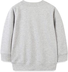 img 3 attached to 👕 Boys' Clothing - Animal Sleeve Toddler Sweatshirt