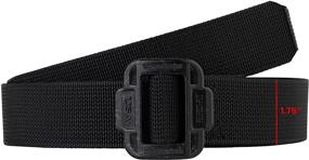 img 3 attached to Enhanced Performance with Perfect Fit Heavy 👖 Duty Nylon Tactical Training Belt Twofold 1.5-Inch Black