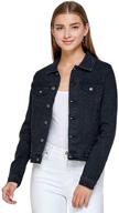 🧥 women's blue age jacket jkl4032 - stylish women's clothing logo