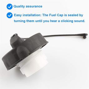 img 2 attached to 🔒 4766579AB, 4766579AA Gas Cap Replacement for Chrysler Dodge Jeep Ram - 2011-2020 Models