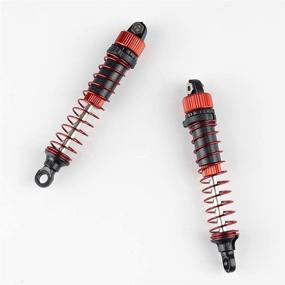 img 2 attached to Laegendary 1/10 Scale RC Trucks Replacement Parts - Shock Absorbers with Oil Filling - Part Number LG-ZJ03 - Set of 2 Pieces