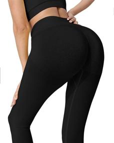 img 3 attached to CHRLEISURE Women's Scrunch Butt Leggings for Gym Workout, Seamless Booty Lifting Tight