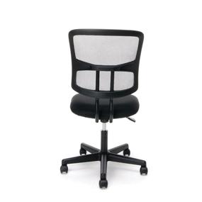 img 1 attached to 💺 Enhance Your Workspace with the OFM ESS Collection Swivel Mesh Back Armless Task Chair in Black (ESS-3020)