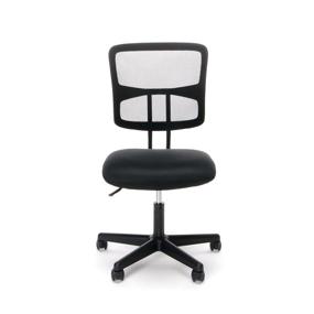 img 3 attached to 💺 Enhance Your Workspace with the OFM ESS Collection Swivel Mesh Back Armless Task Chair in Black (ESS-3020)