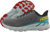 hoka one clifton synthetic trainers logo