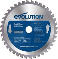 evolution 185bladest steel cutting 🔹 saw blade, 7-1/4-inch, 40-tooth - blue logo