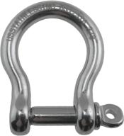 stainless steel forged shackle marine sports & fitness in boating & sailing logo