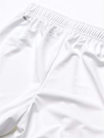 img 2 attached to PUMA Mens Shorts Whitepuma Black Boys' Clothing ~ Active