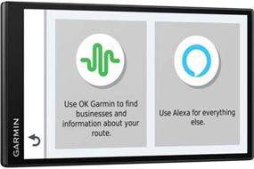 img 1 attached to Обновленный навигатор Garmin DriveSmart 65 Premium с Alexa от Amazon - Модель 010-N2153-00.