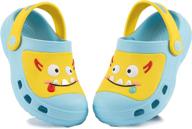 🦖 maritony dinosaur slippers: lightweight toddler boys' shoes - clogs & mules logo