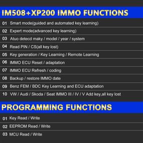 img 1 attached to 🔧 Autel IM508 Продвинутый инструмент для программирования ключей: MaxiIM IM508 - Автосканер и устройство для программирования ЭБУ для полного обслуживания автомобилей в США.