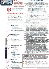 img 2 attached to 📡 Супер антенна MC2 SuperPlexer: 2-метровый адаптер VHF для антенны MP1 Series HAM - Улучшите свой опыт портативного любительского радио на КВ диапазоне!