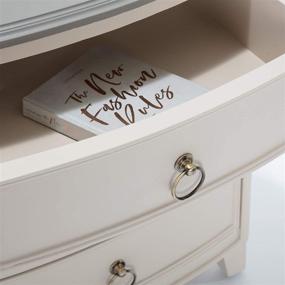 img 2 attached to Finch Charleston Nightstand Farmhouse CreamWhite