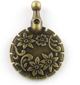 img 4 attached to Outstanding Cutter Antique Thread Pendant