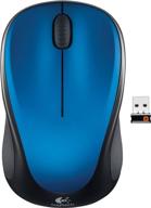 logitech blue wireless usb mouse m317 logo