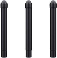 🖊️ moko pen tips for surface pen (3 packs) - compatible with surface pro 2017 pen & surface pro 4 pen - replacement kit for stylus pens - hb original refills included logo