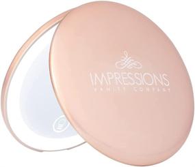 img 3 attached to Impressions Compact Mirror Bifold Magnetic