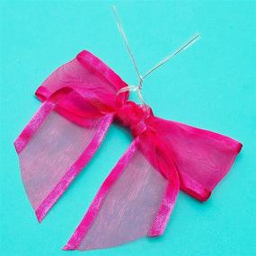 img 1 attached to Rose Organza Twist Treat 36 Pack