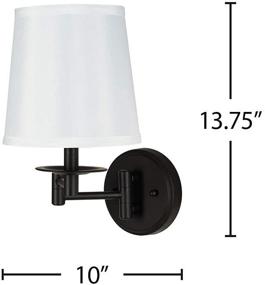 img 2 attached to Ravenna Home Adjustable Sconce Included