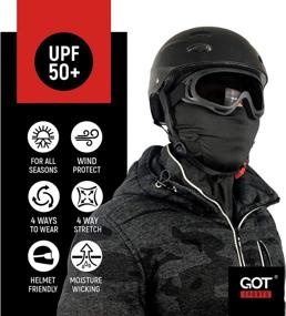 img 3 attached to 🎿 GOT Sports UPF 50+ Balaclava Ski Mask - Windproof, Breathable - Winter Mask for Men & Women - Ideal for Skiing, Riding, and Fishing