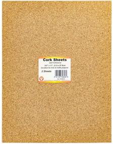 img 2 attached to Hygloss Products Cork Sheets Adhesive