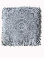 mandala barmeri meditation decorative bohemian bedding for decorative pillows, inserts & covers logo