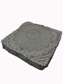 img 1 attached to Mandala Barmeri Meditation Decorative Bohemian Bedding for Decorative Pillows, Inserts & Covers