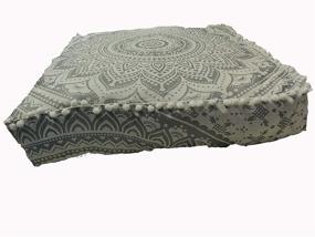 img 2 attached to Mandala Barmeri Meditation Decorative Bohemian Bedding for Decorative Pillows, Inserts & Covers