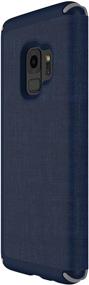 img 3 attached to 📱 Speck 110576-7361 Presidio Folio Case: Concealed Card Slot, Samsung Galaxy S9 - Heathered Eclipse Blue/Gunmetal Grey