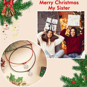 img 3 attached to 🎁 Tarsus 2Pcs Sister Matching Bracelets: Perfect Christmas Gift for Sisters, Friends, & Women!