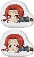 🛒 shop premium sword art online tiese schtrinen plush pillow - anime throw plushie pillows, perfect janpanese manga characters doll cushion for fans, bedroom decor - 17.7in x 21.6in logo