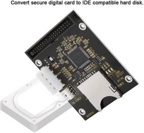 img 2 attached to 🔌 Адаптер интерфейса SD-карт к IDE: конвертируйте, подключайтесь и оптимизируйте ваш опыт хранения данных с DOS, Linux, Windows 98SE, Me, 2000, XP и Vista.