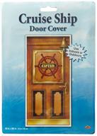 🚢 cruise ship door cover party supply - fun accessory for events (1 count) (1/pkg) логотип