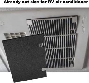 img 2 attached to High-Quality RV A/C Replacement Air Filter - Tatuo 4 Packs 🔥 14 x 7.5 Inch - Compatible with Dometic Duo Therm-Compatible RV A/C