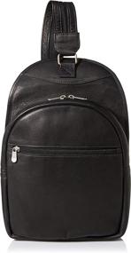 img 4 attached to Piel Leather Adventurer Backpack Saddle Backpacks