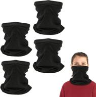 cooling gaiter scarf: breathable bandana for girls' cold weather accessories logo