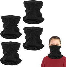 img 4 attached to Охлаждающий гатор-шарф: Дышащая бандана для дополнительной защиты от холода для девочек.