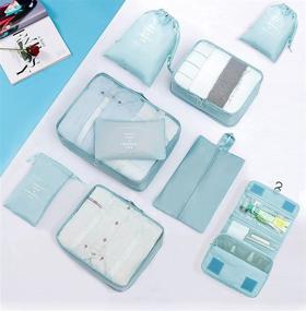 img 2 attached to 🧳 GuaziV Travel Packing Organizers: Efficient Toiletry Travel Accessories for Luggage Organization