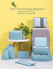 img 3 attached to 🧳 GuaziV Travel Packing Organizers: Efficient Toiletry Travel Accessories for Luggage Organization