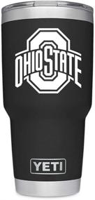 img 3 attached to 🏈 OSU Ohio State University Vinyl Stick/Decal | ViaVinyl - Block O Format for Car, Truck Windows, MacBook, Laptops, iPhone, Android Phones, Yeti, RTic Tumbler Cups | White, 3 Inches