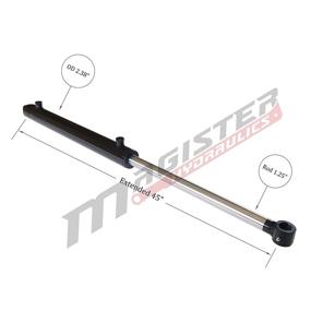 img 2 attached to 💪 High-performance Double Acting Hydraulic Cylinder, 2X18 Inches