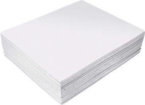 img 4 attached to 📦 Better Office Products EVA Foam Sheets - 30 Pack, 2mm Thick, 9x12 Inch, White Color - Arts and Crafts Bulk Pack