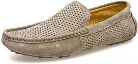 img 3 attached to UNN Loafers Fashion Moccasins Breathable Men's Shoes in Loafers & Slip-Ons