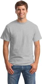 img 4 attached to Hanes Short Sleeve Beefy T Shirt Black Men's Clothing for T-Shirts & Tanks
