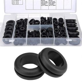 img 4 attached to Wolfride 180Pcs Grommet Assortment: High-Quality and Diverse Grommets for All Your Needs