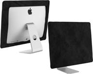 🖥️ kuzy dust cover for imac 24 inch 2021 m1 a2438 a2439 - reliable dust protection for apple imac 21 inch 2020-2017 - black логотип