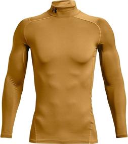 img 2 attached to 🔥 Огненная производительность: Базовая рубашка сжатия Under Armour ColdGear для мужчин - Сохраняйте тепло и сжатие!
